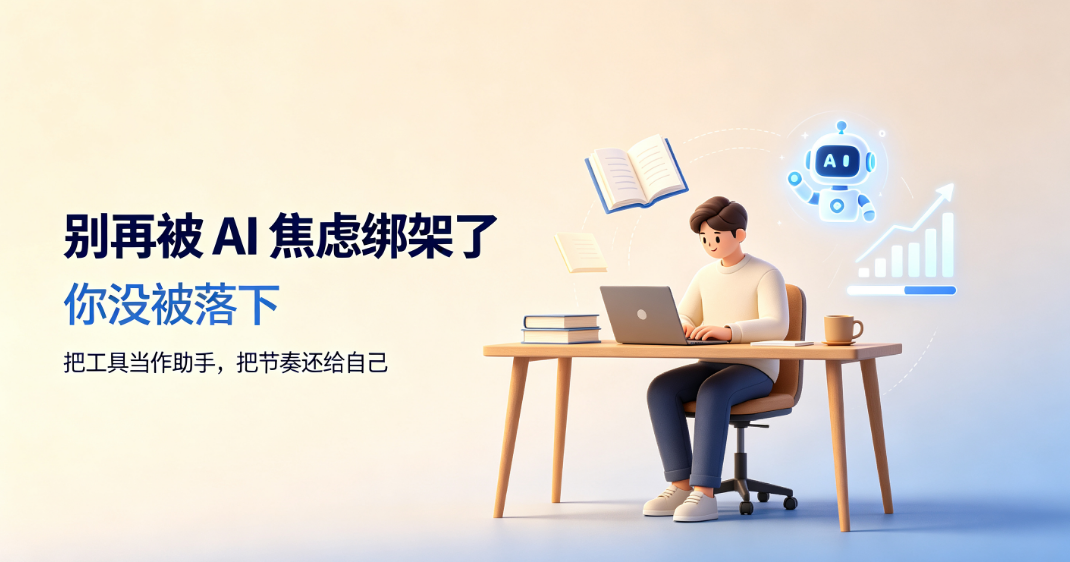 AI 焦虑从哪里来?普通职场人的三个应对步骤