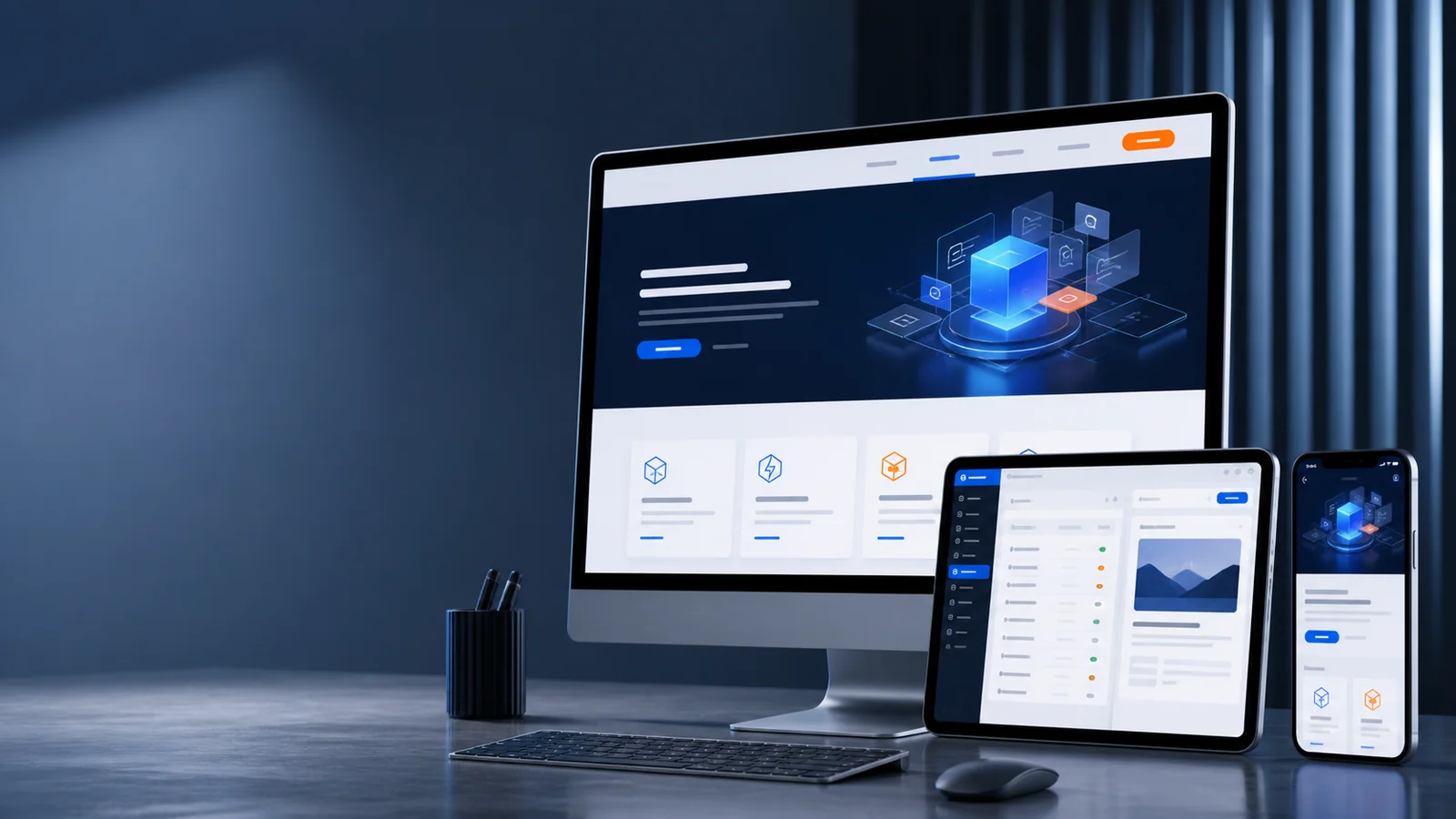 SaaS 产品官网与发布平台方案演示方案封面